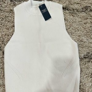 Mock turtleneck top